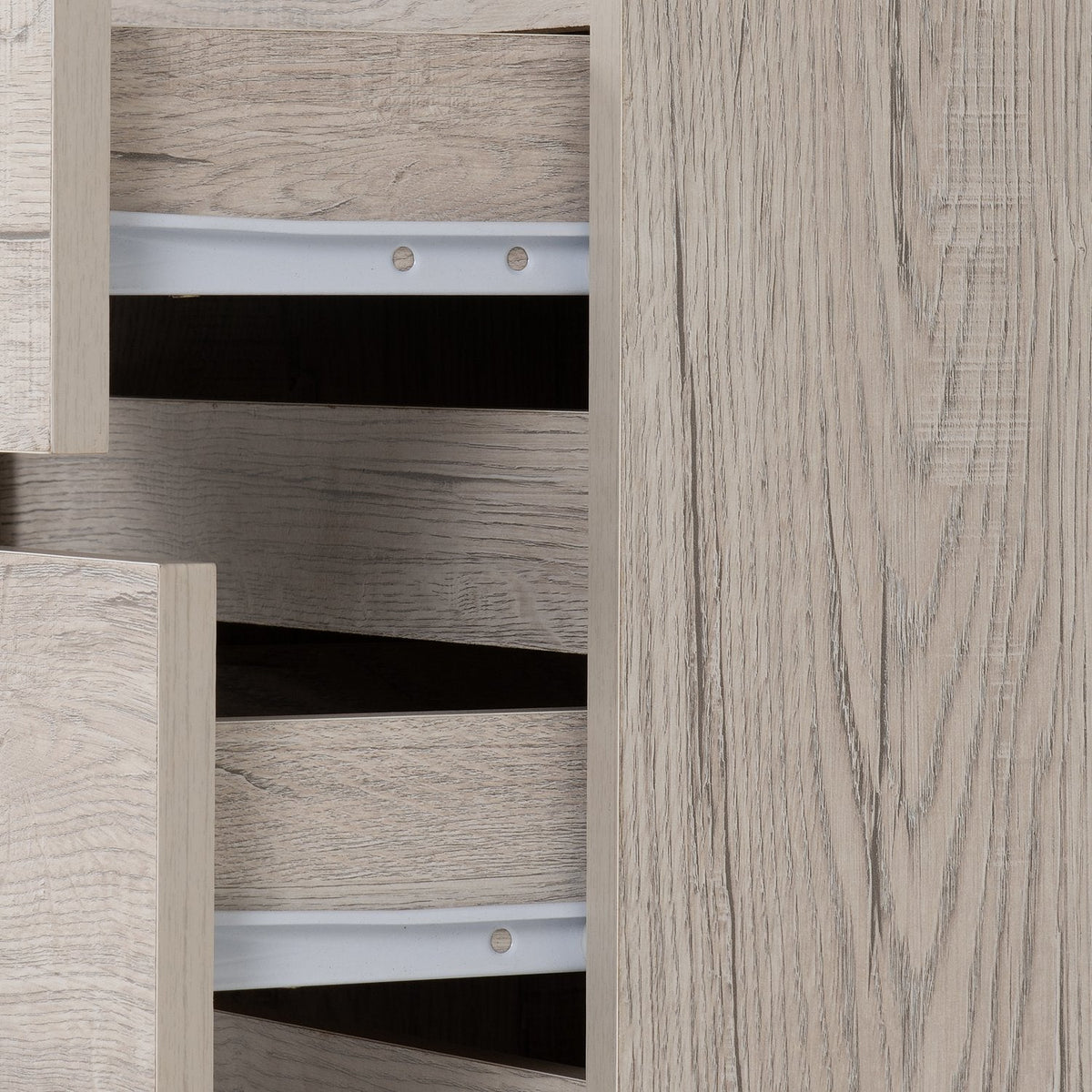 Malvern 3 Drawer Bedside - Urban Snow