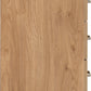 Dakota 3 Drawer Bedside - Oak Effect