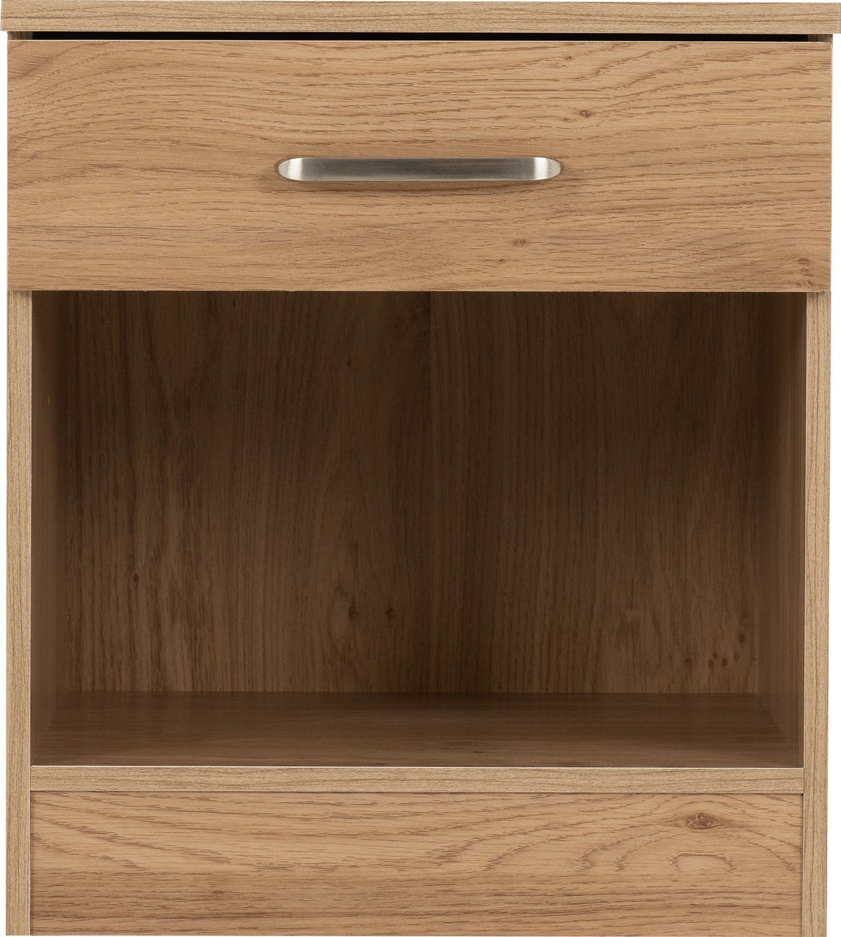 Dakota 1 Drawer Bedside - Oak Effect