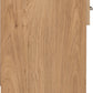 Dakota 1 Drawer Bedside - Oak Effect