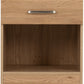 Dakota 1 Drawer Bedside - Oak Effect