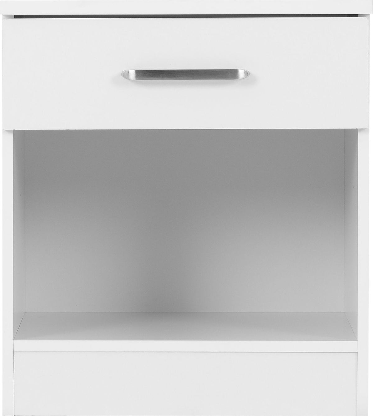 Dakota 1 Drawer Bedside - White