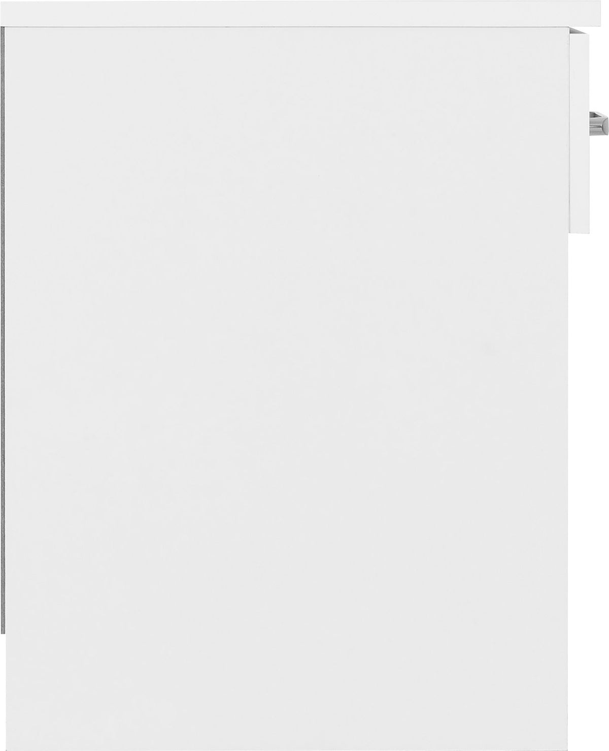 Dakota 1 Drawer Bedside - White