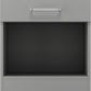 Dakota 1 Drawer Bedside - Light Grey