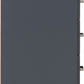 Dakota 3 Drawer Bedside - Dark Grey
