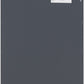 Dakota 3 Drawer Bedside - Dark Grey