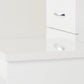 Nevada 4 Drawer Dressing Table Set - White Gloss