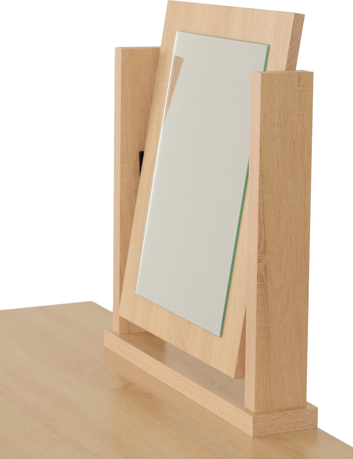 Nevada 4 Drawer Dressing Table Set - Sonoma Oak Effect