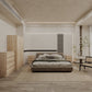 Malvern 3 Door Wardrobe Bedroom Set - Sonoma Oak Effect