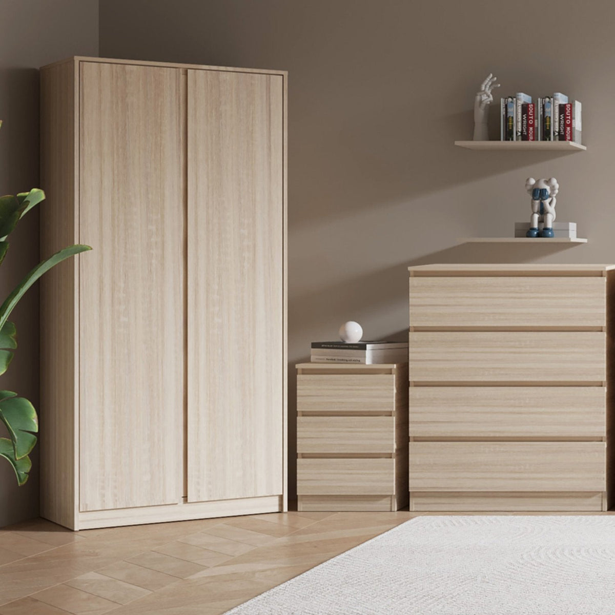 Malvern Trio - Sonoma Oak Effect