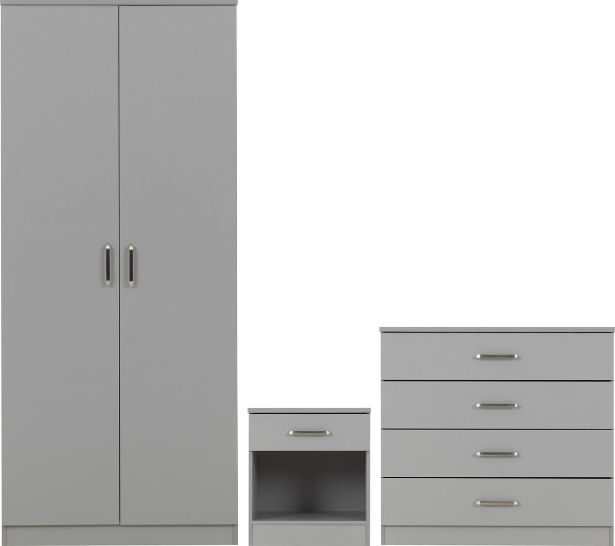 Dakota Trio - Light Grey