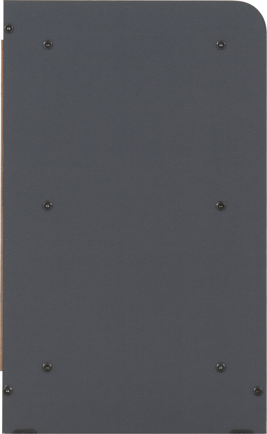 Portland Shoe Bench - Grey/Steel Fabric