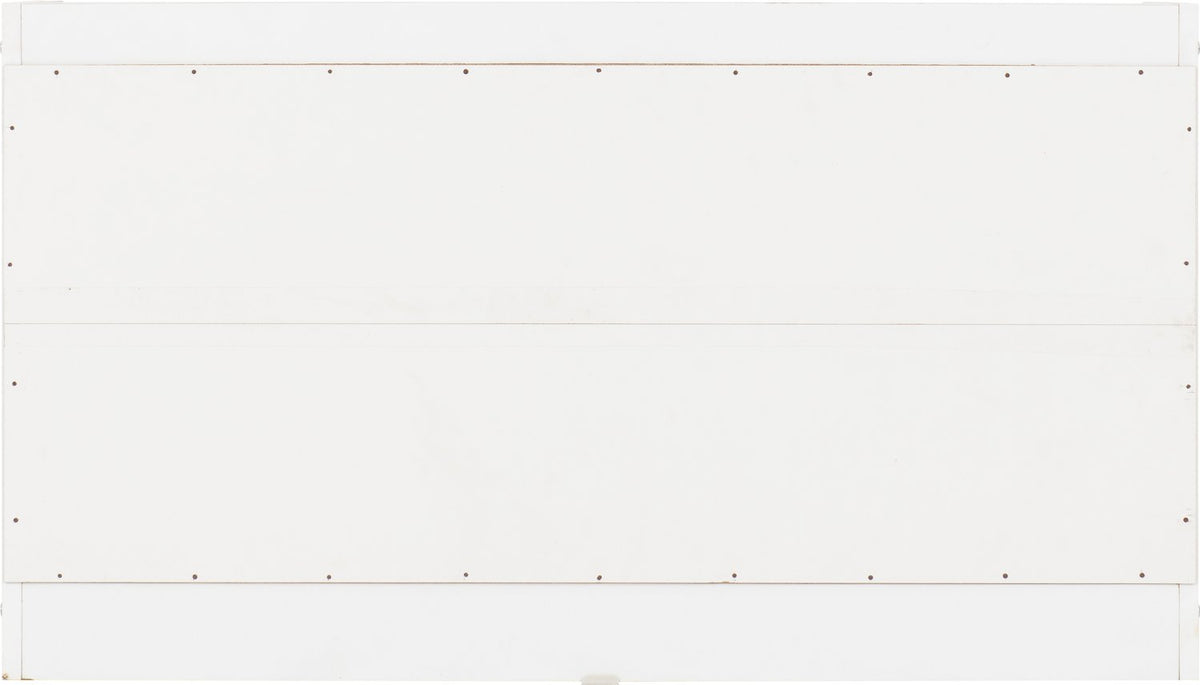 Portland Shoe Bench - White/Steel Fabric