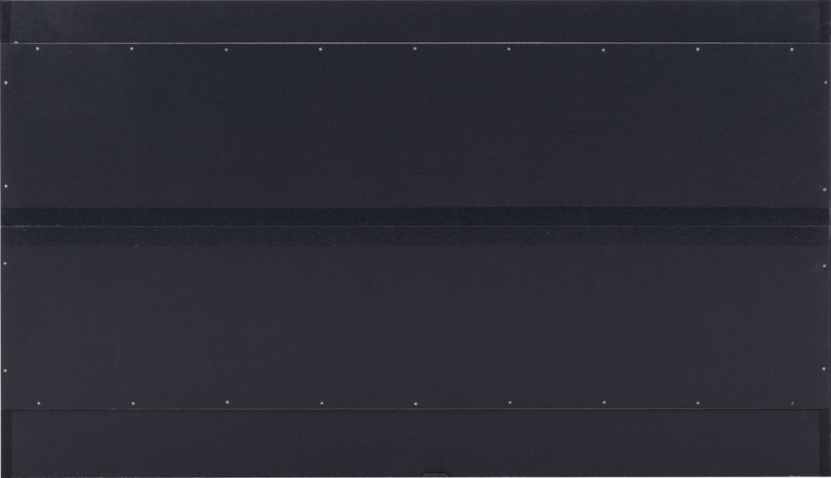 Portland Shoe Bench - Navy Blue/Cream Fabric