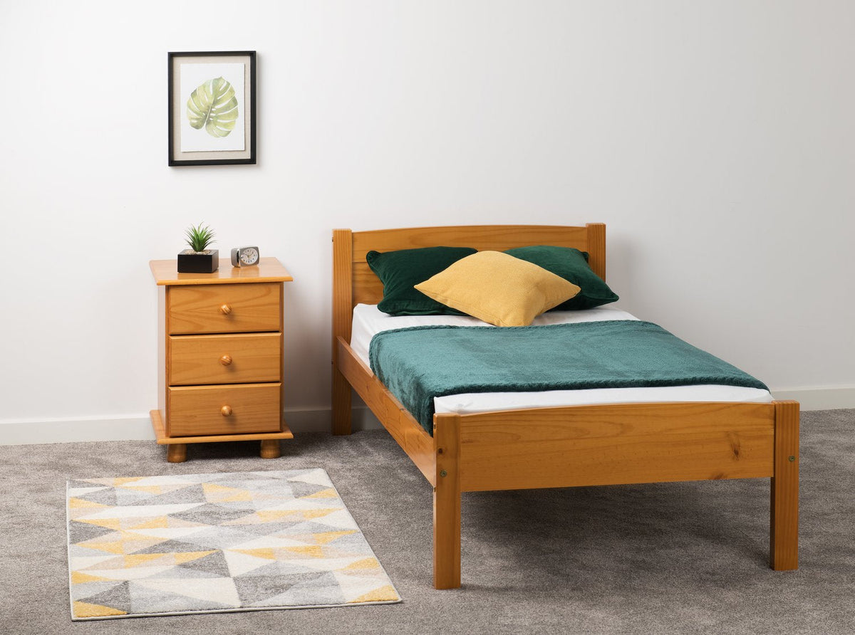 Amber 3' Bed - Antique Pine