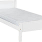 Amber 3' Bed - White