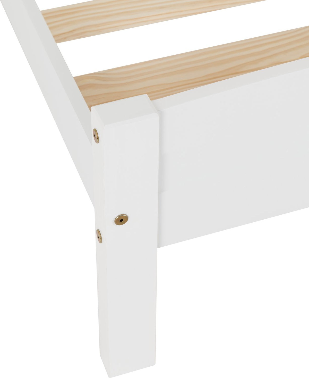 Amber 3' Bed - White