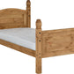 Corona 3' Bed High Foot End - Distressed Waxed Pine