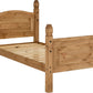 Corona 3' Bed High Foot End - Distressed Waxed Pine