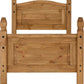 Corona 3' Bed High Foot End - Distressed Waxed Pine