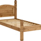 Corona 3' Bed Low Foot End - Distressed Waxed Pine