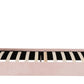 Amelia 3' Bed - Pink Velvet Fabric