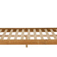 Corona 4'6" Bed High Foot End - Distressed Waxed Pine