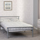 Orion 4'6" Bed - Silver