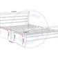 Orion 4'6" Bed - Silver