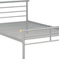 Orion 4'6" Bed - Silver