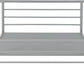 Orion 4'6" Bed - Silver