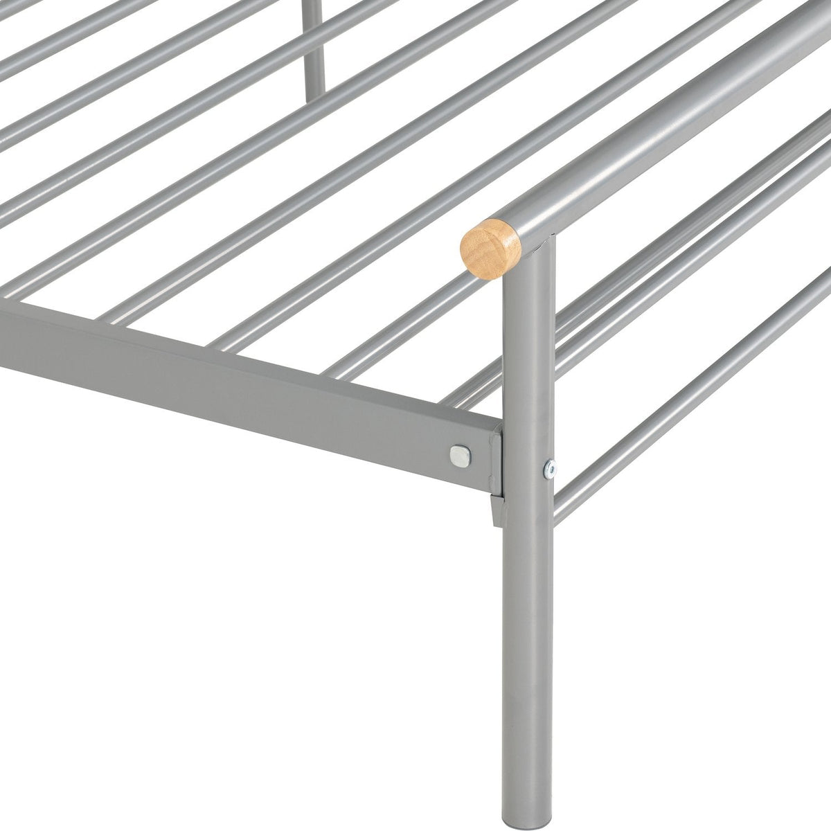 Orion 4'6" Bed - Silver
