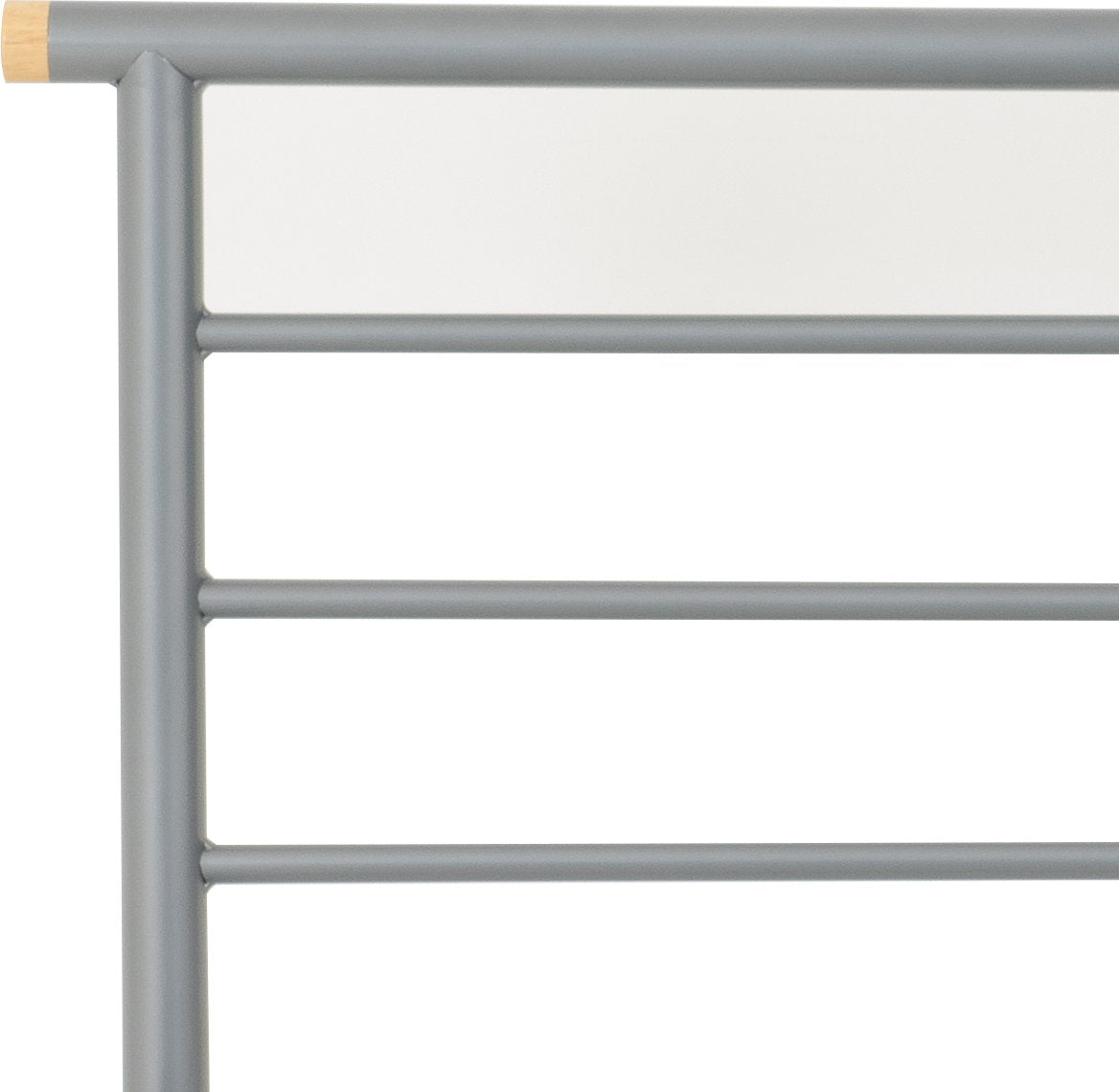 Orion 4'6" Bed - Silver