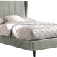 Amelia 4'6" Bed - Dark Grey Fabric