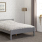 Amber 4'6" Bed - Grey Slate