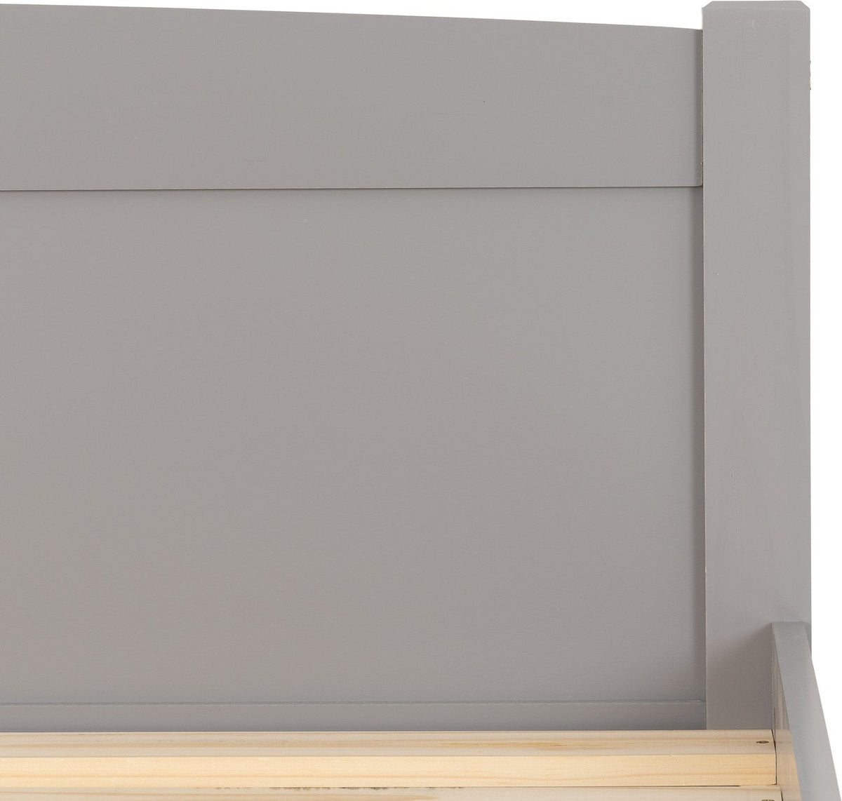 Amber 4'6" Bed - Grey Slate