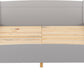 Amber 4'6" Bed - Grey Slate
