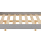 Amber 4'6" Bed - Grey Slate