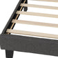Arran 4'6" Bed - Grey Fabric