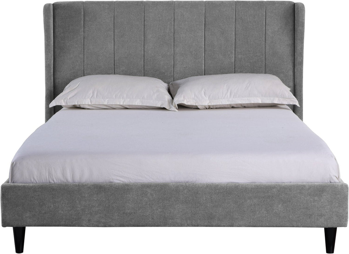 Amelia 5' Bed - Dark Grey Fabric
