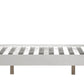 Bordeaux 5' Bed High Foot End - Pebble Grey