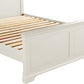 Bordeaux 5' Bed High Foot End - Ivory