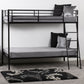 Brandon 3' Bunk Bed - Black