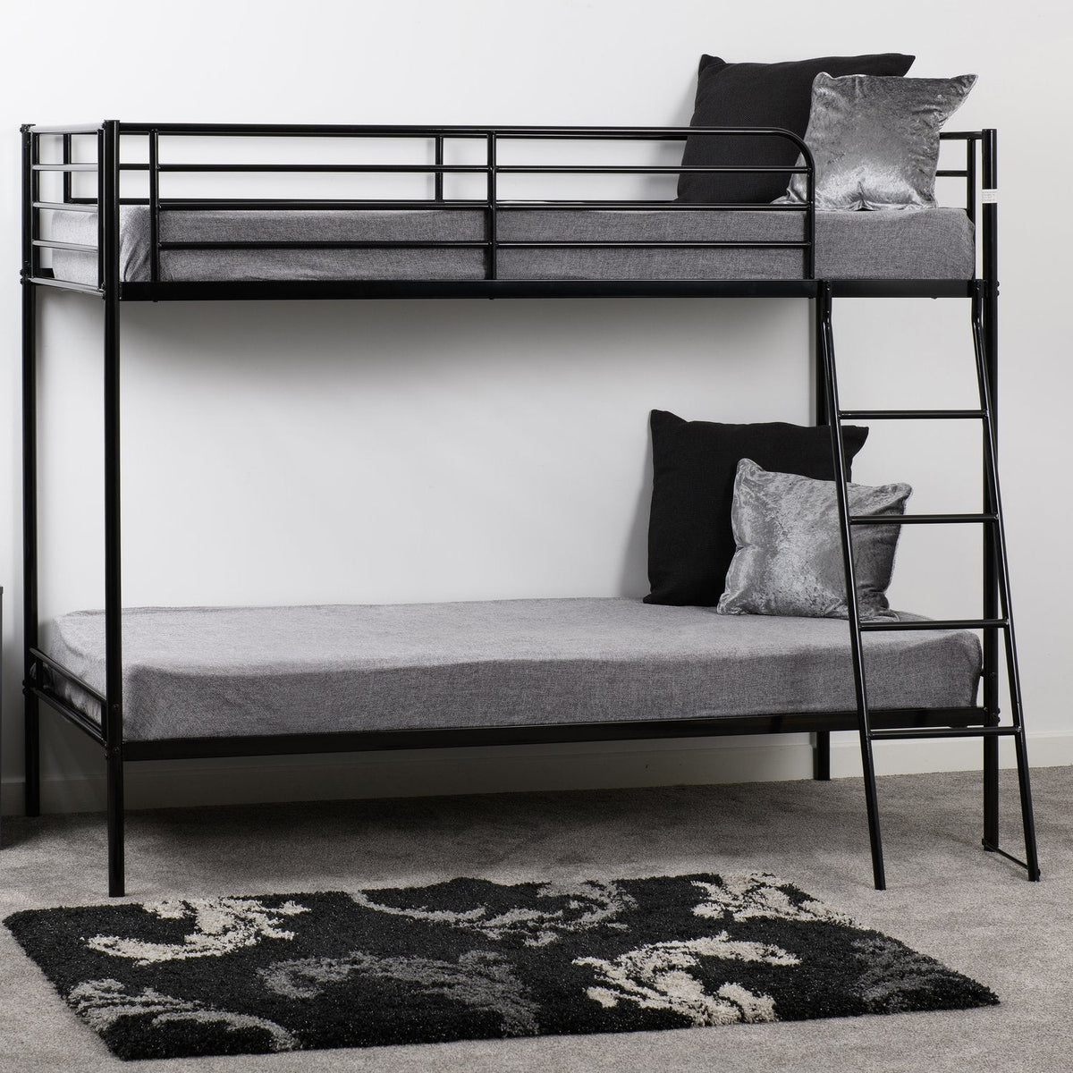 Brandon 3' Bunk Bed - Black