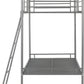 Brandon 3' Bunk Bed - Silver