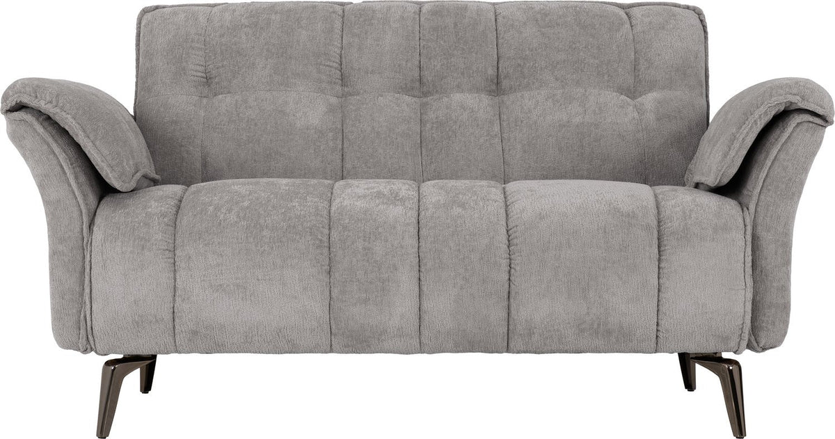 Amalfi 2 Seater Sofa - Grey Fabric