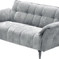 Amalfi 3 Seater Sofa - Grey Fabric