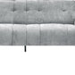 Amalfi 3 Seater Sofa - Grey Fabric