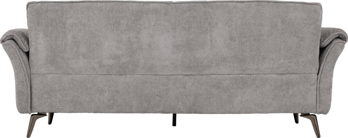 Amalfi 3 Seater Sofa - Grey Fabric