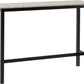 Athens Breakfast Bar Set - Concrete Effect/Black